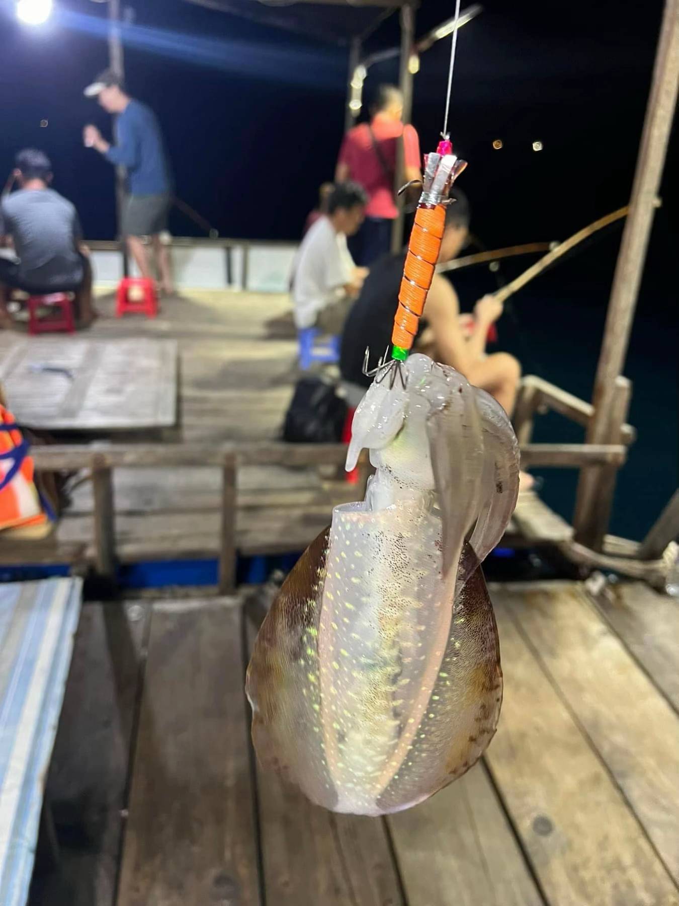 Cảm giác câu được mực luôn mang đến sự thích thú khó tả