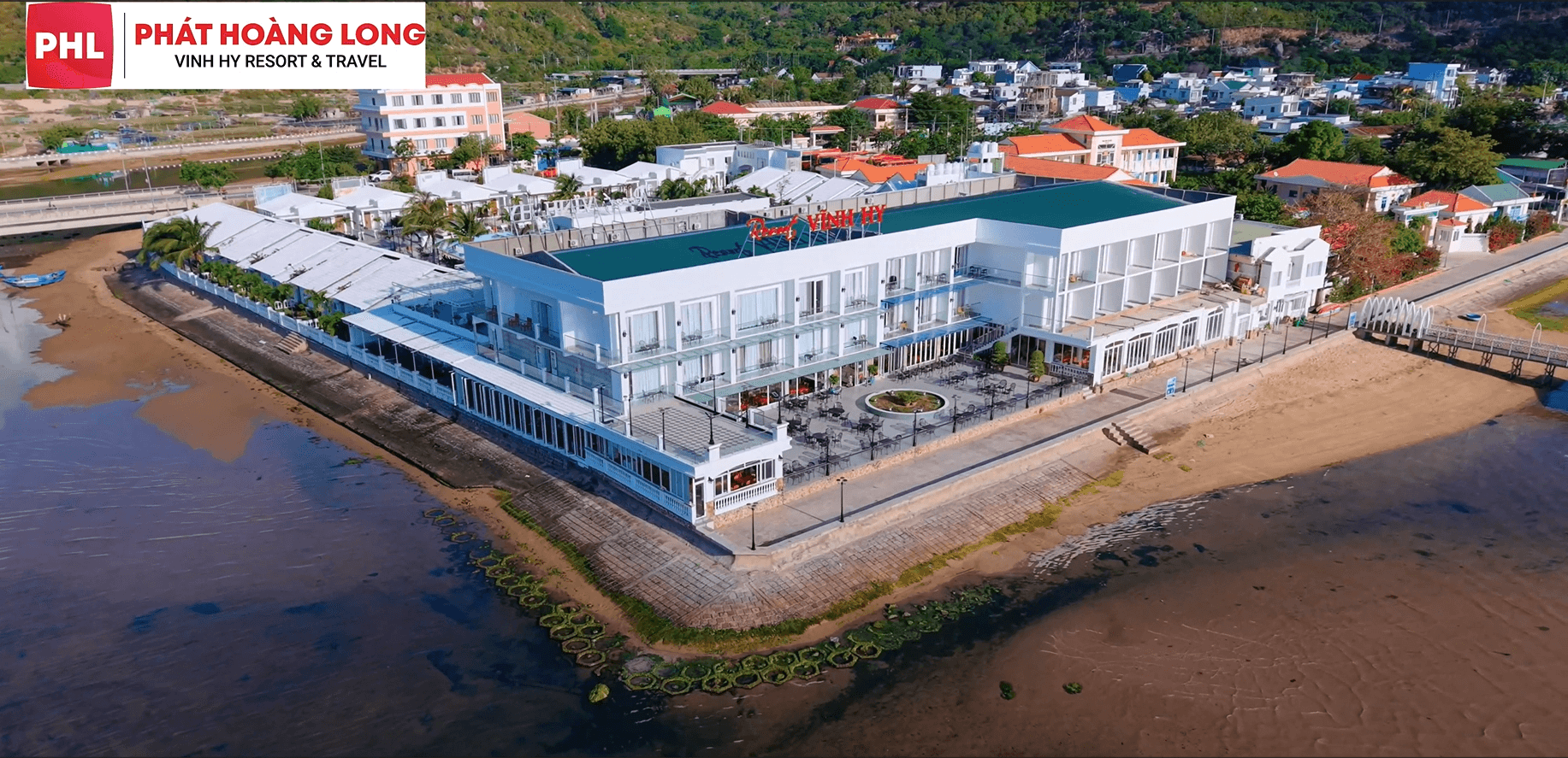 Toàn cảnh khu nghỉ dưỡng resort Vĩnh Hy