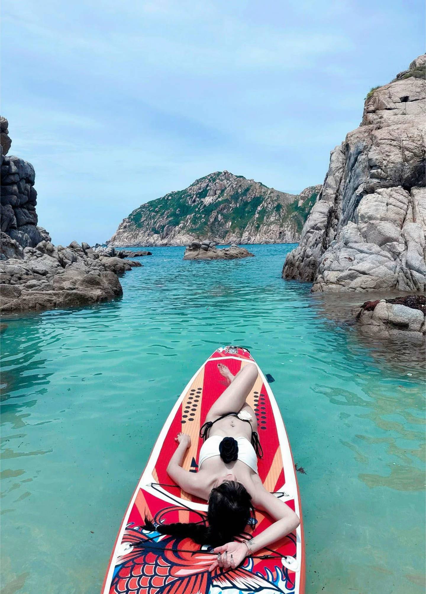 Thả mình trong thiên nhiên xanh mát tại bãi Đá Trứng