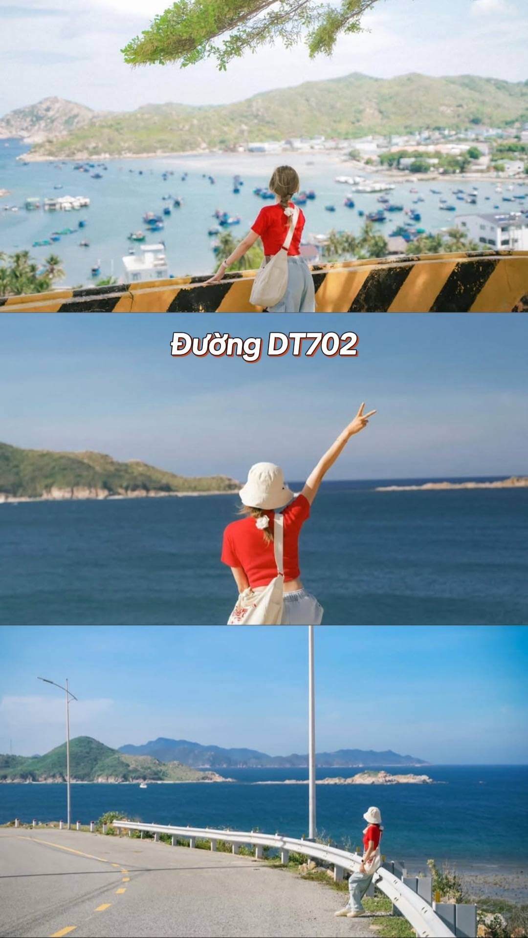 Cung đường ven biển Vĩnh Hy - Bình Tiên là nơi hội tụ nhiều cảnh đẹp của thiên nhiên