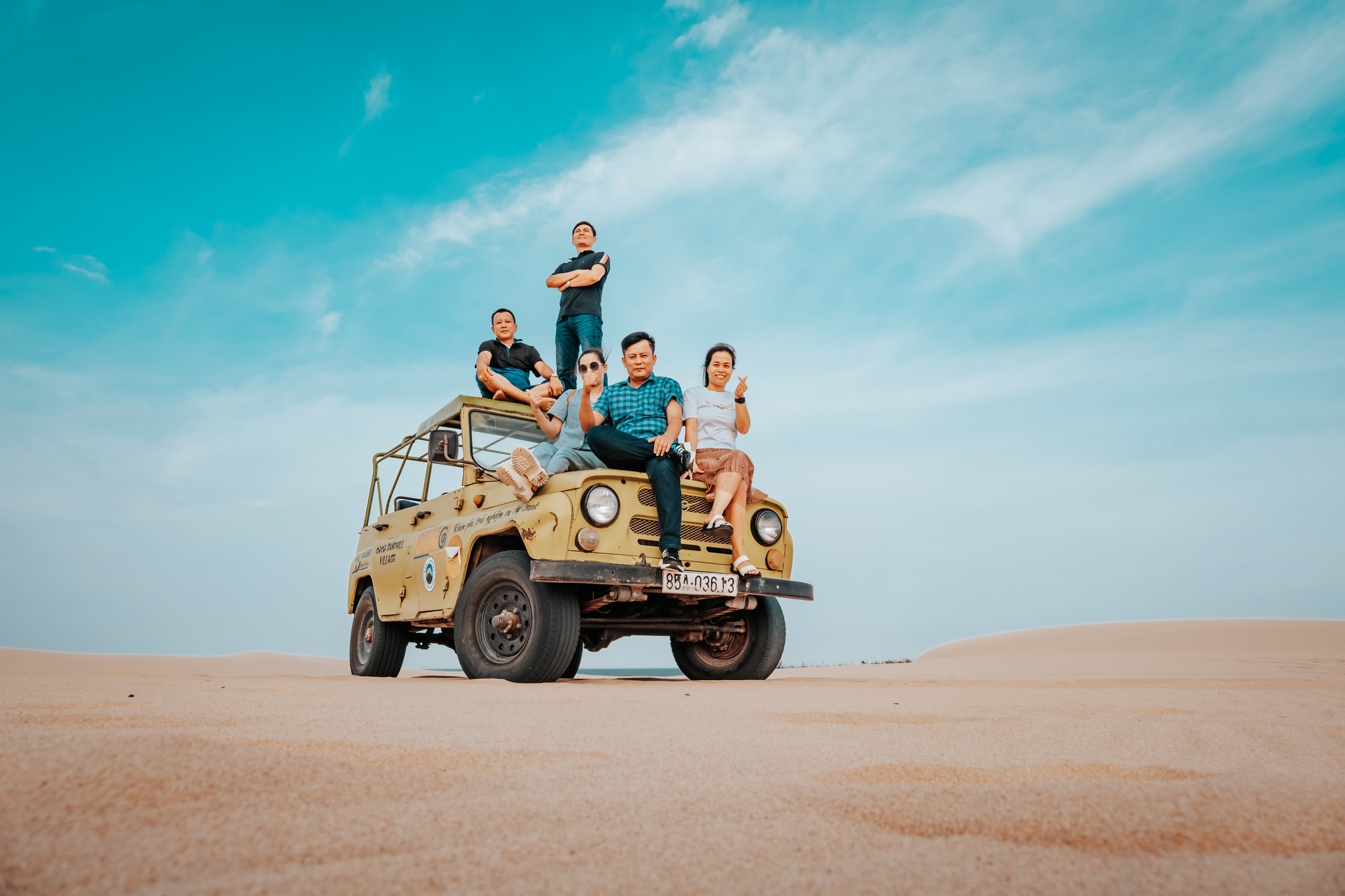 Trải nghiệm địa hình vượt đồi cát Mũi Dinh