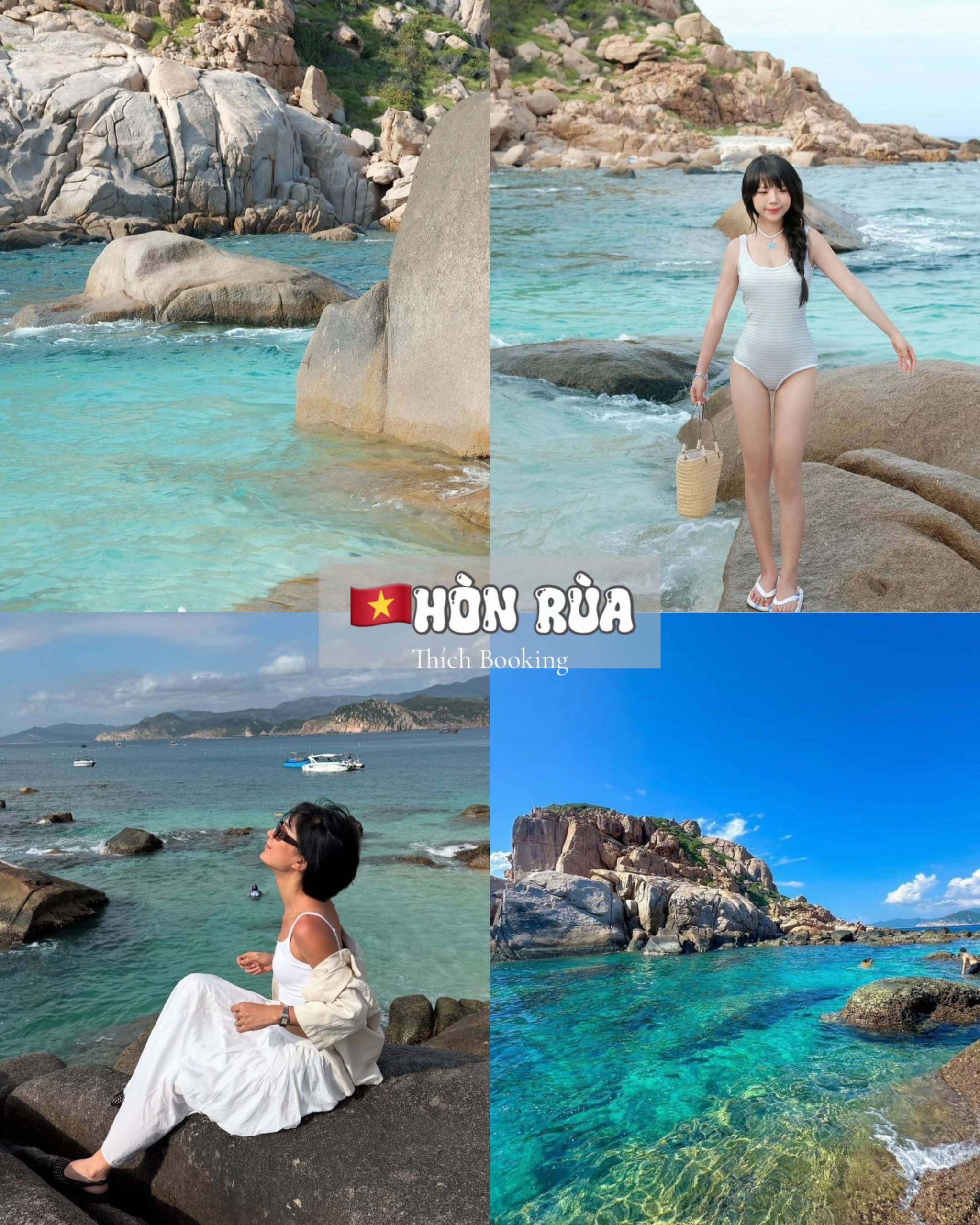 Hòn Rùa là địa điểm HOT trong tour Vĩnh Hy 1 ngày 1 đêm