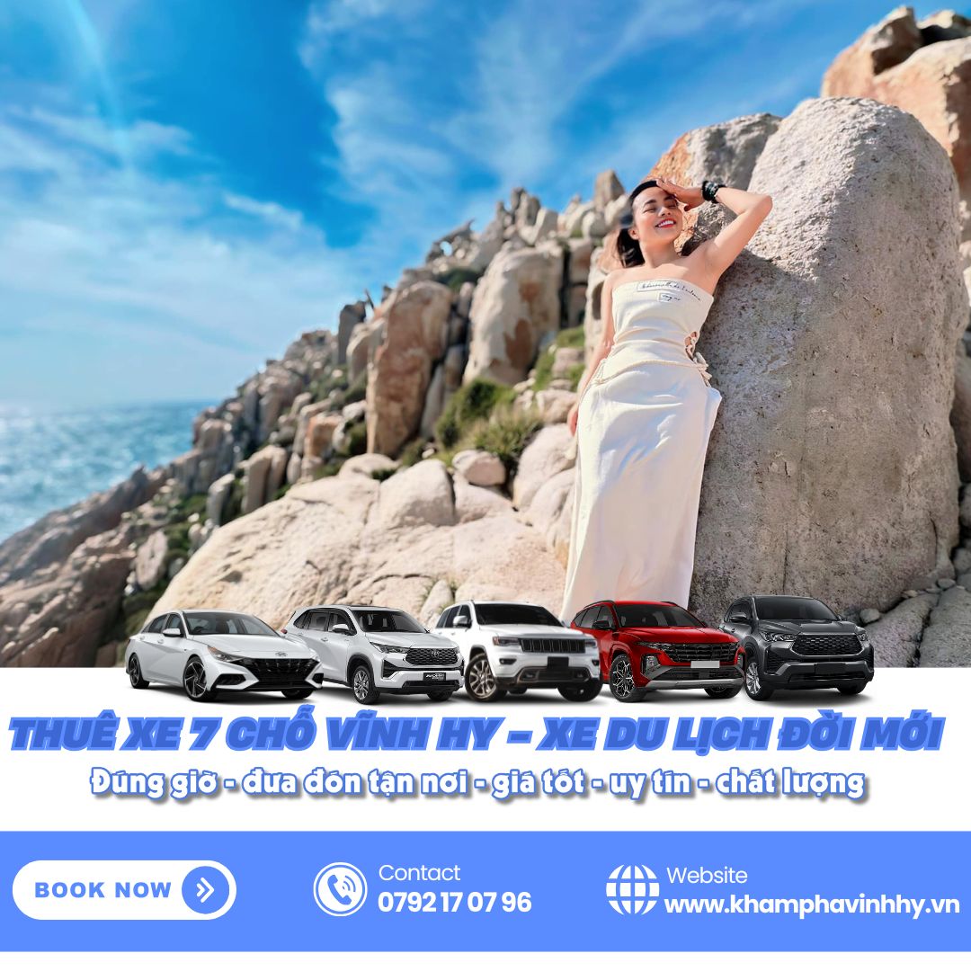 Liên hệ ngay 0792 17 07 96 để đặt thuê xe Vĩnh Hy với giá tốt nhất